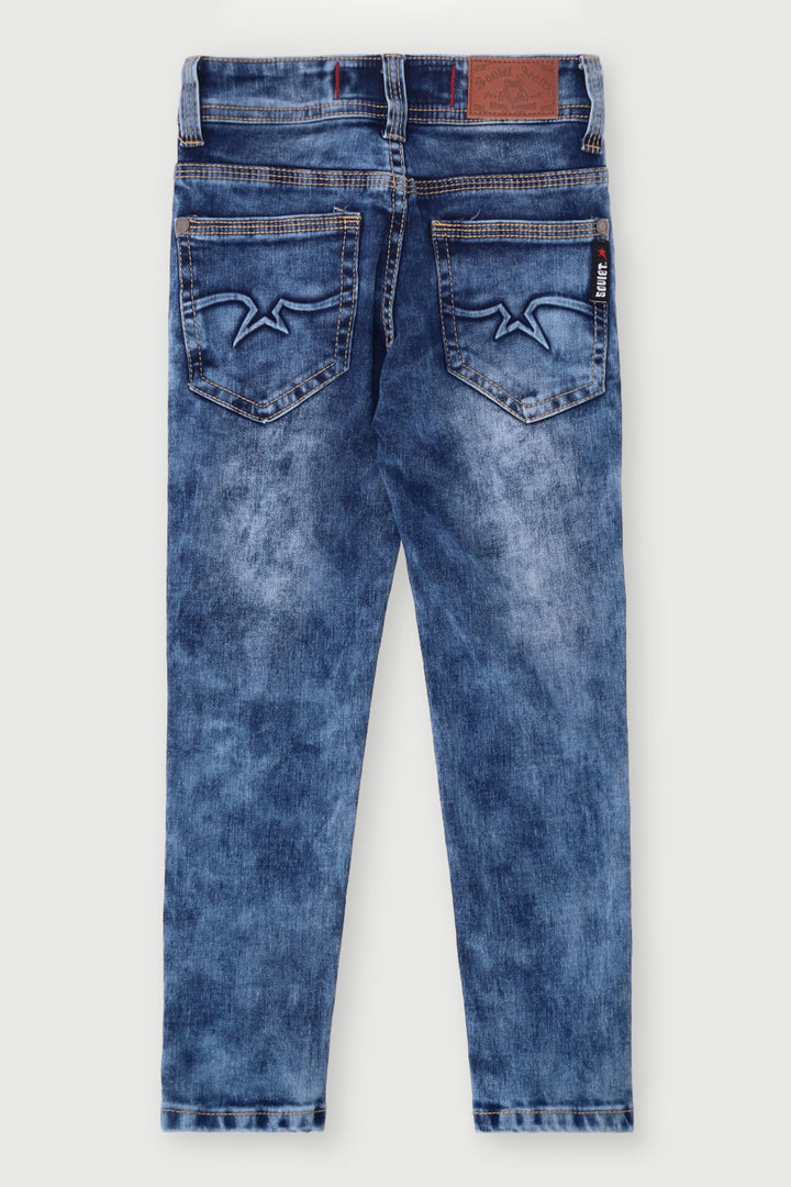 Pre-Boys Terminator Skinny Denim - Indigo