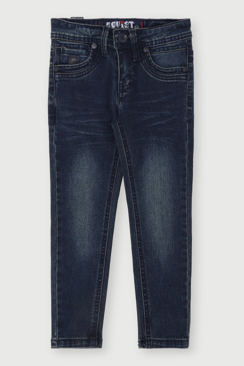 Pre-Boys Brantley Fashion Denim - Blue/Black
