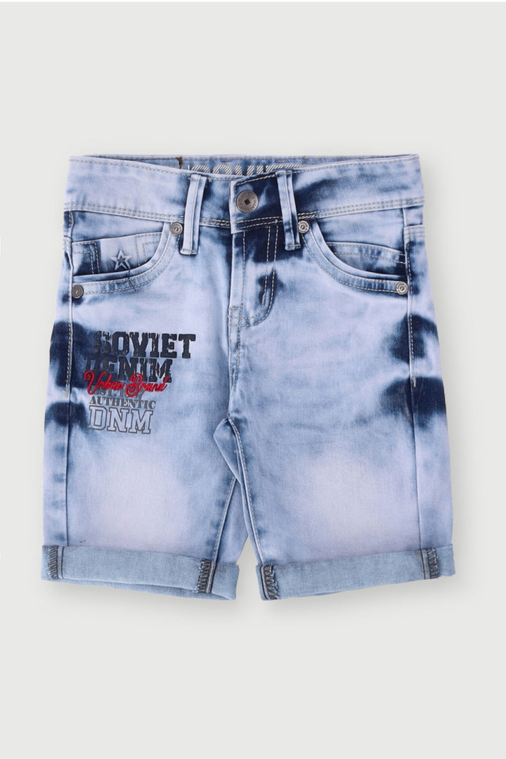 Pre-Boys Bronson Denim Short - Light Indigo
