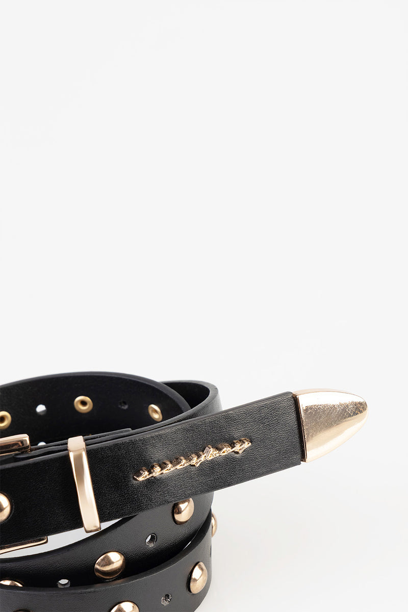 Fashion Slim Belt - Black