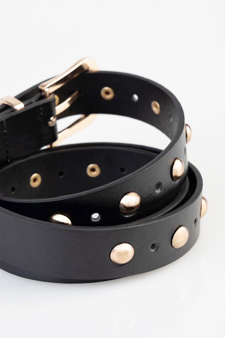 Fashion Slim Belt - Black