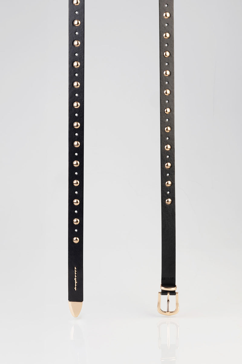 Fashion Slim Belt - Black