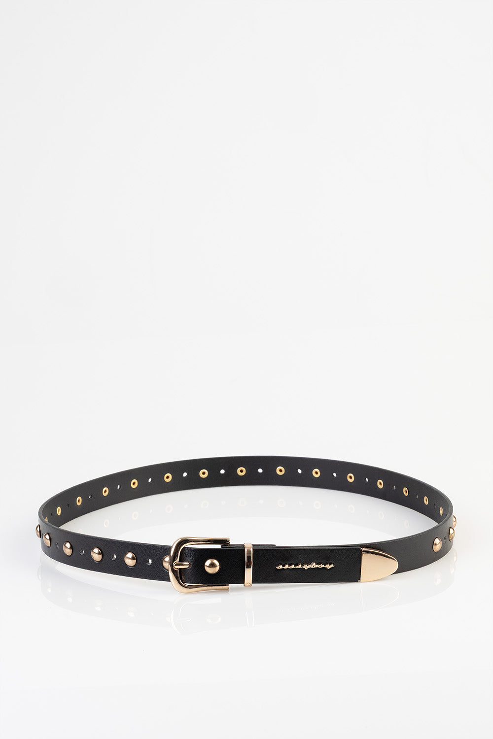 Fashion Slim Belt - Black