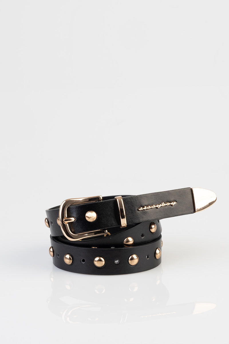 Fashion Slim Belt - Black