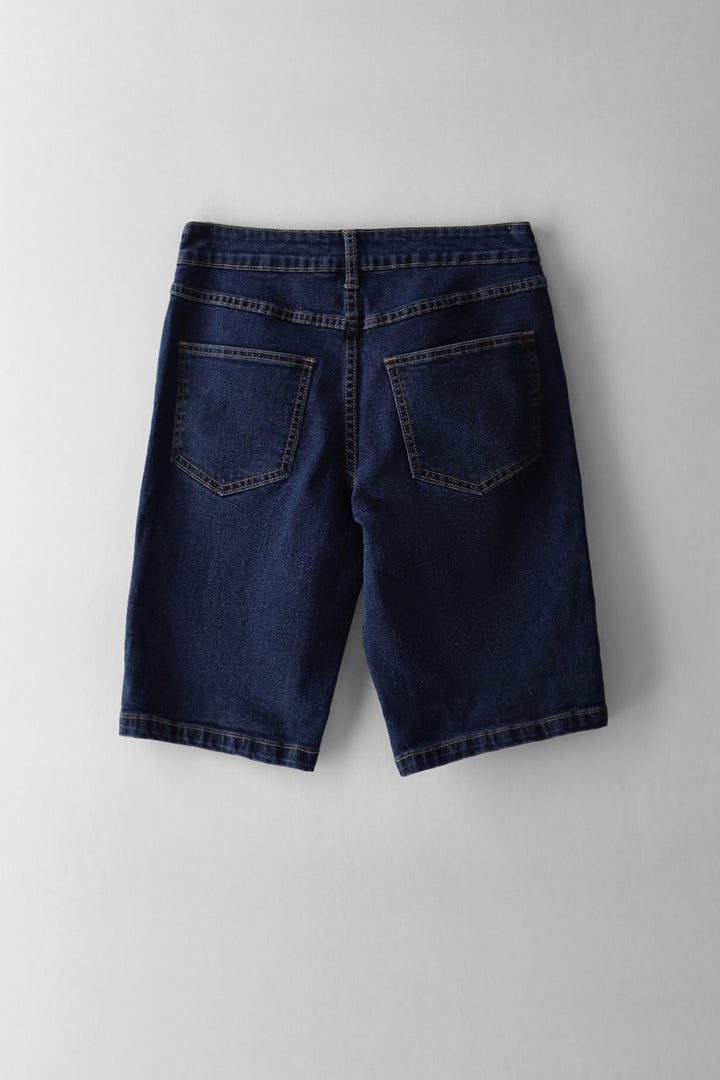 Boys Denim Short - Blue