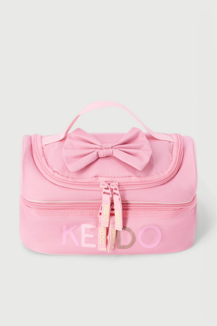 Keedo Girls 3D Bow Lunch Bag - Pink