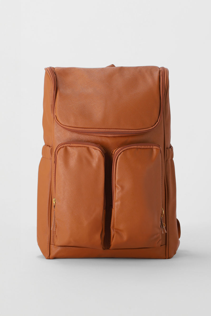 Giraffe Nappy Bag - Tan