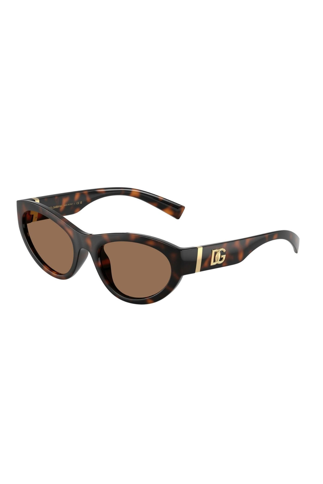 Havana Cat Eye Frame/ Brown Lens - Brown