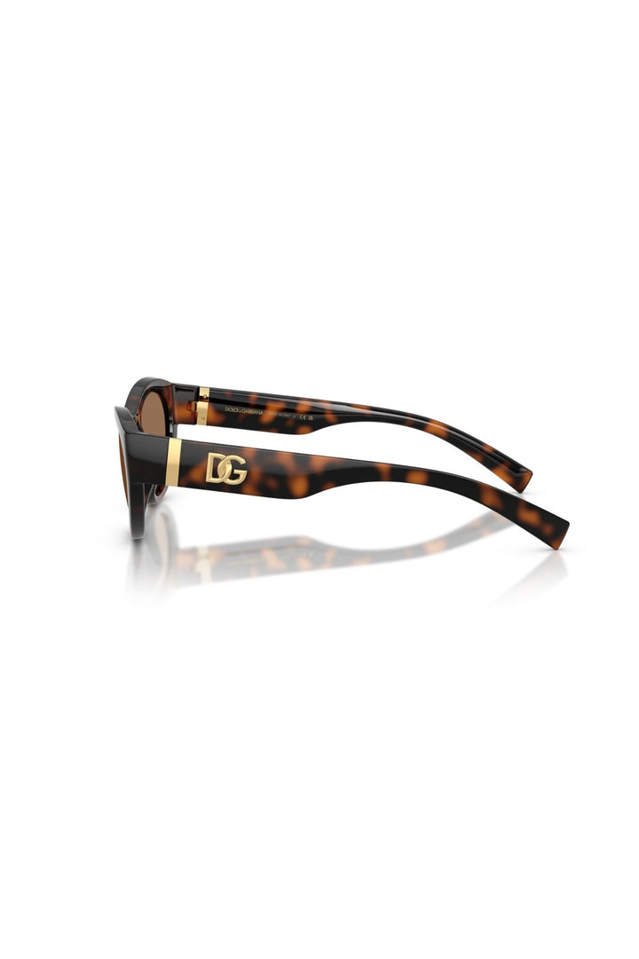Havana Cat Eye Frame/ Brown Lens - Brown