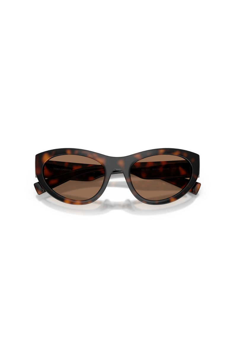 Havana Cat Eye Frame/ Brown Lens - Brown