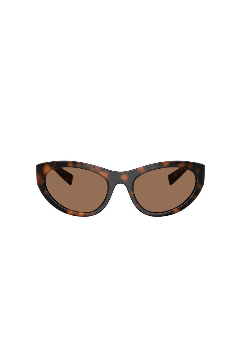 Havana Cat Eye Frame/ Brown Lens - Brown