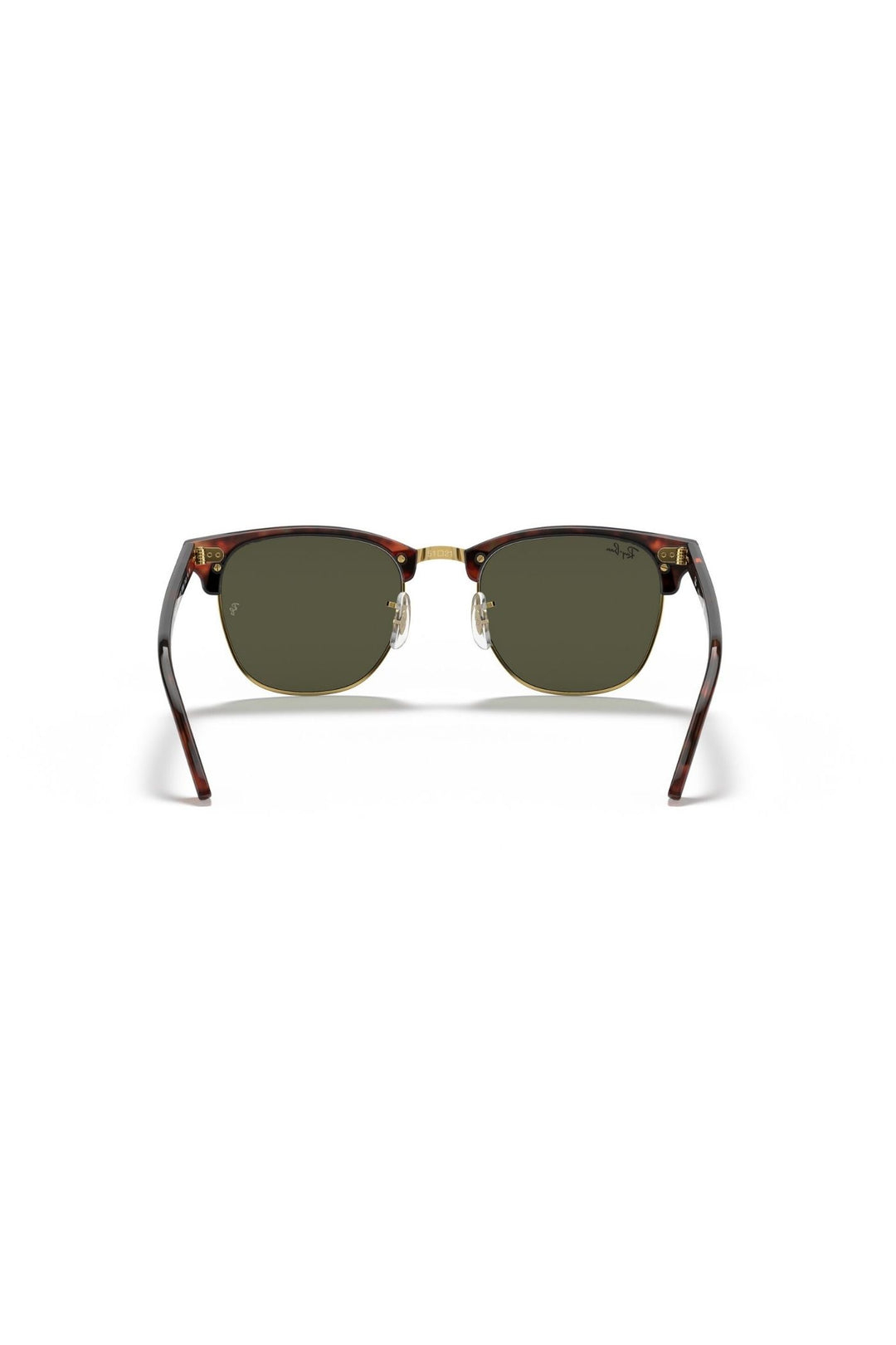 Tortoise Square Frame/Green Lens - Brown