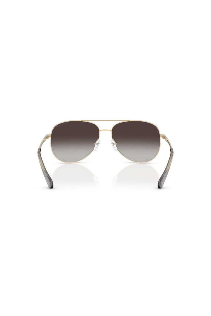Metal Gold Frame/ Grey Lens - Gold