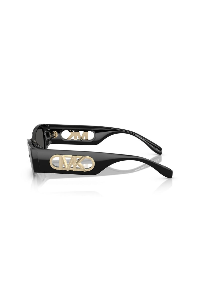 Rectangle Frame/ Grey Lens - Black