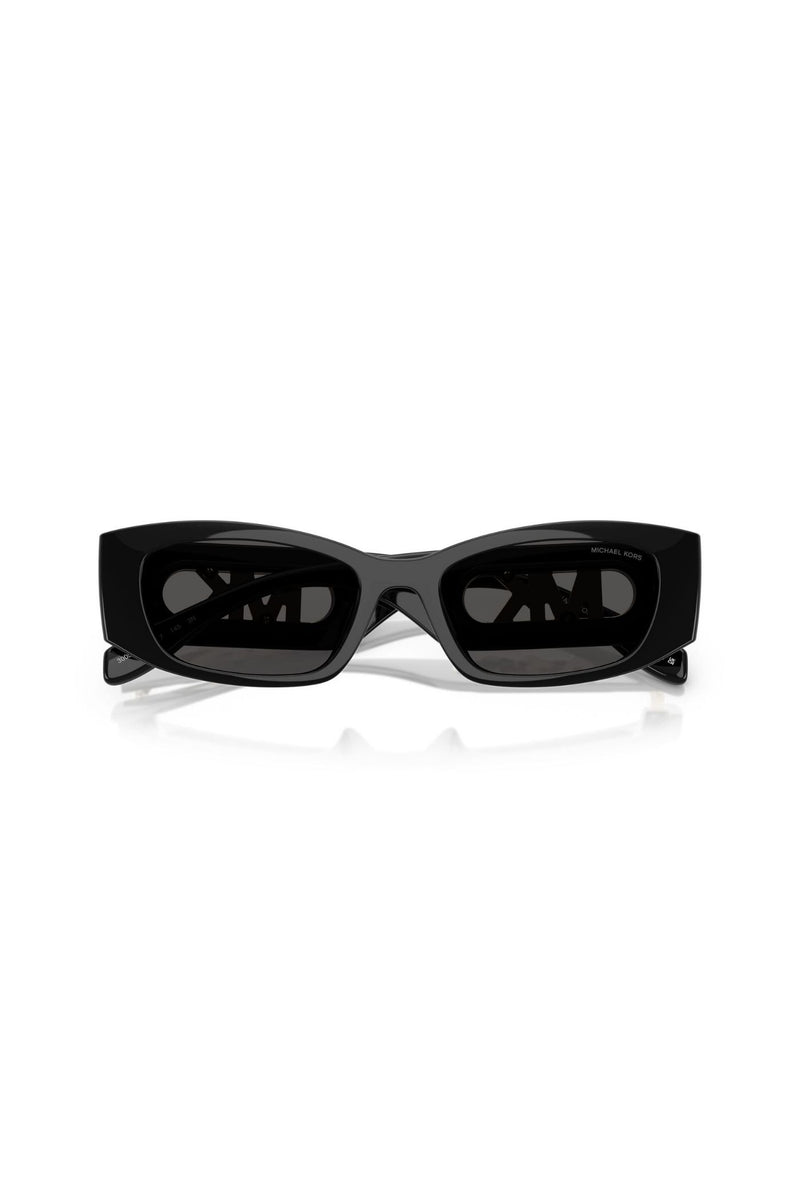 Rectangle Frame/ Grey Lens - Black