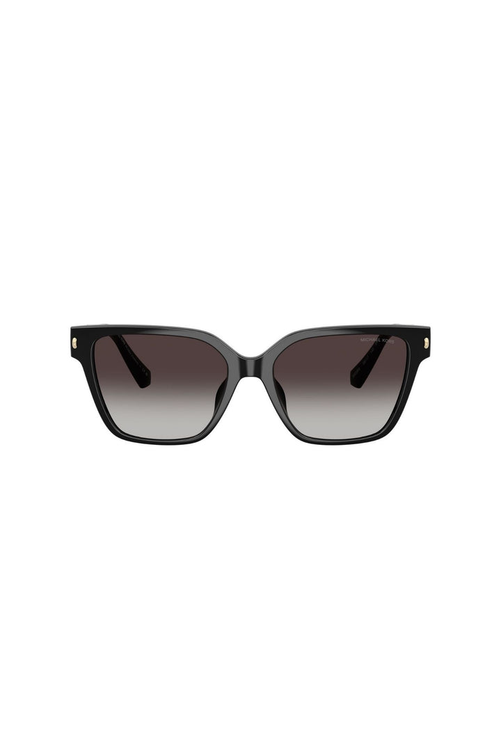 Square Frame/ Grey Lens - Black