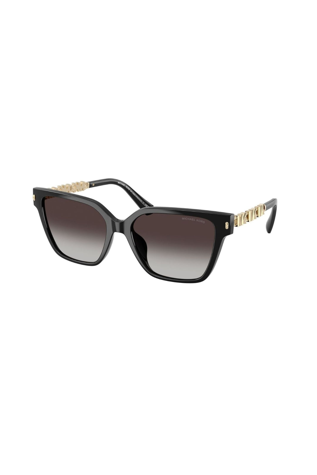 Square Frame/ Grey Lens - Black
