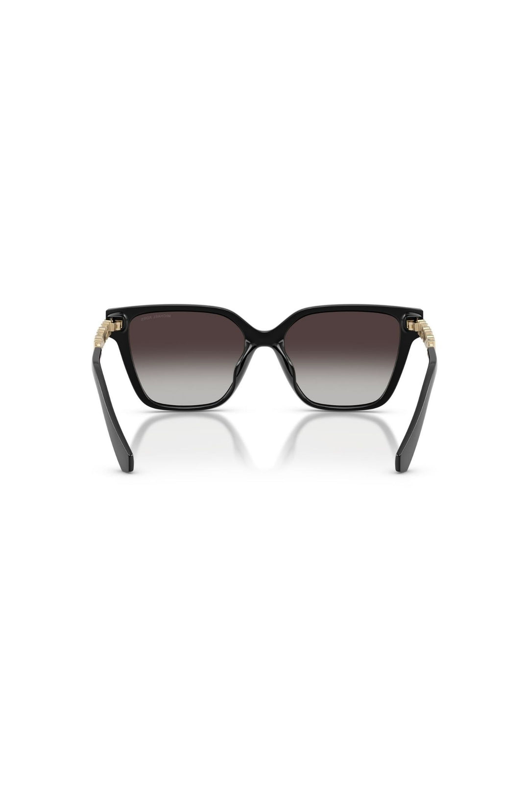 Square Frame/ Grey Lens - Black