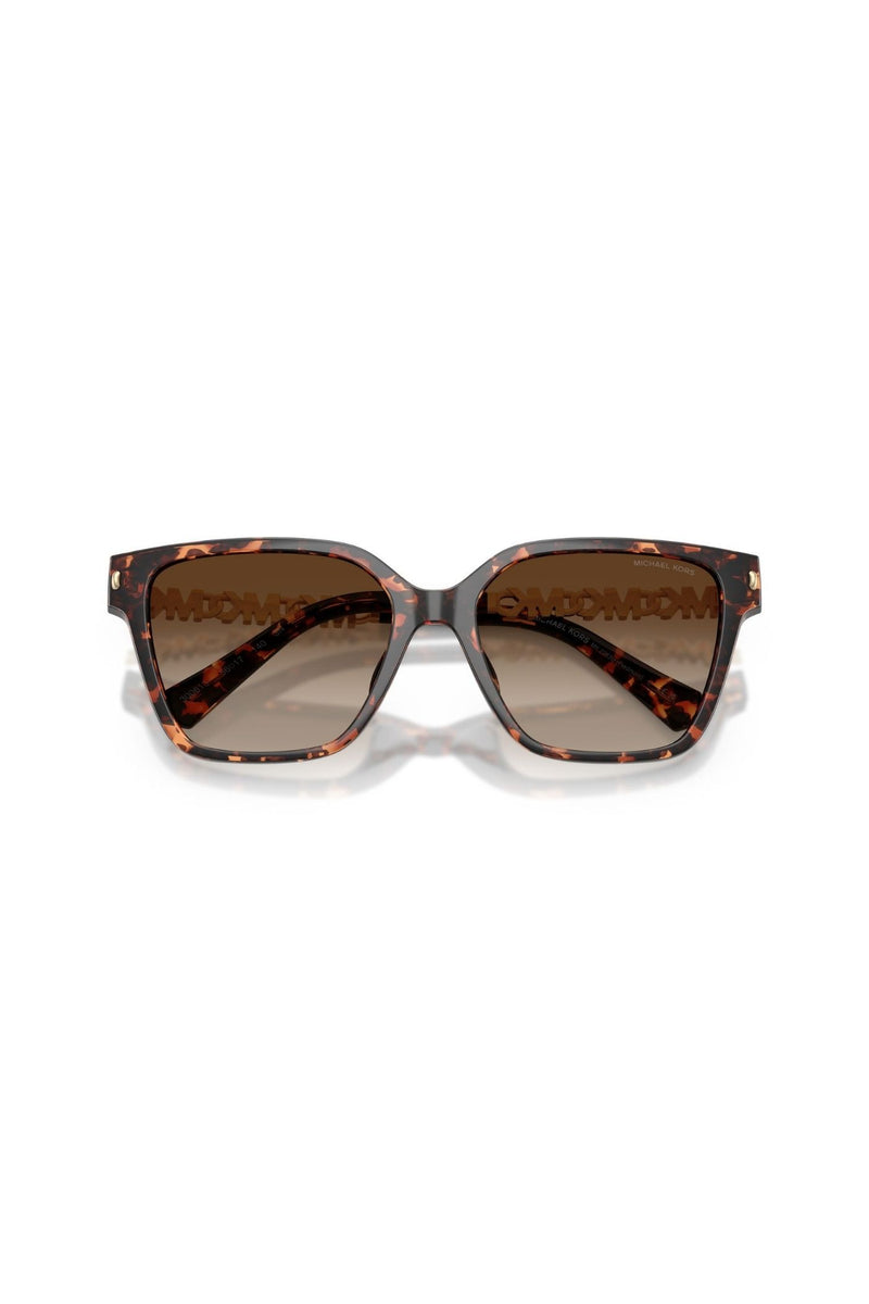 Tortoise Square Frame/ Grey Lens - Brown