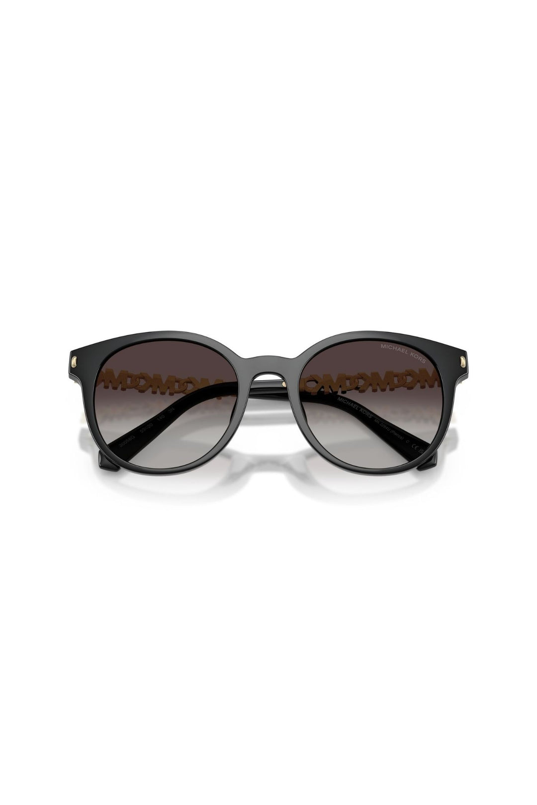 Round Frame/ Grey Lens - Black
