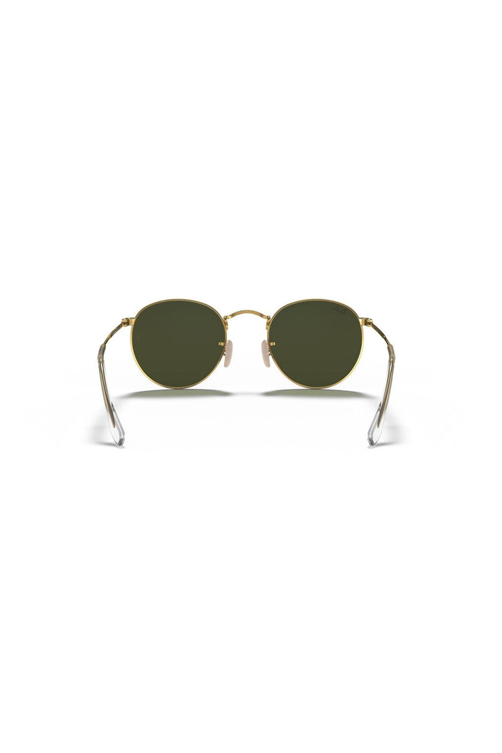 Round Frame/ Green Lens - Gold