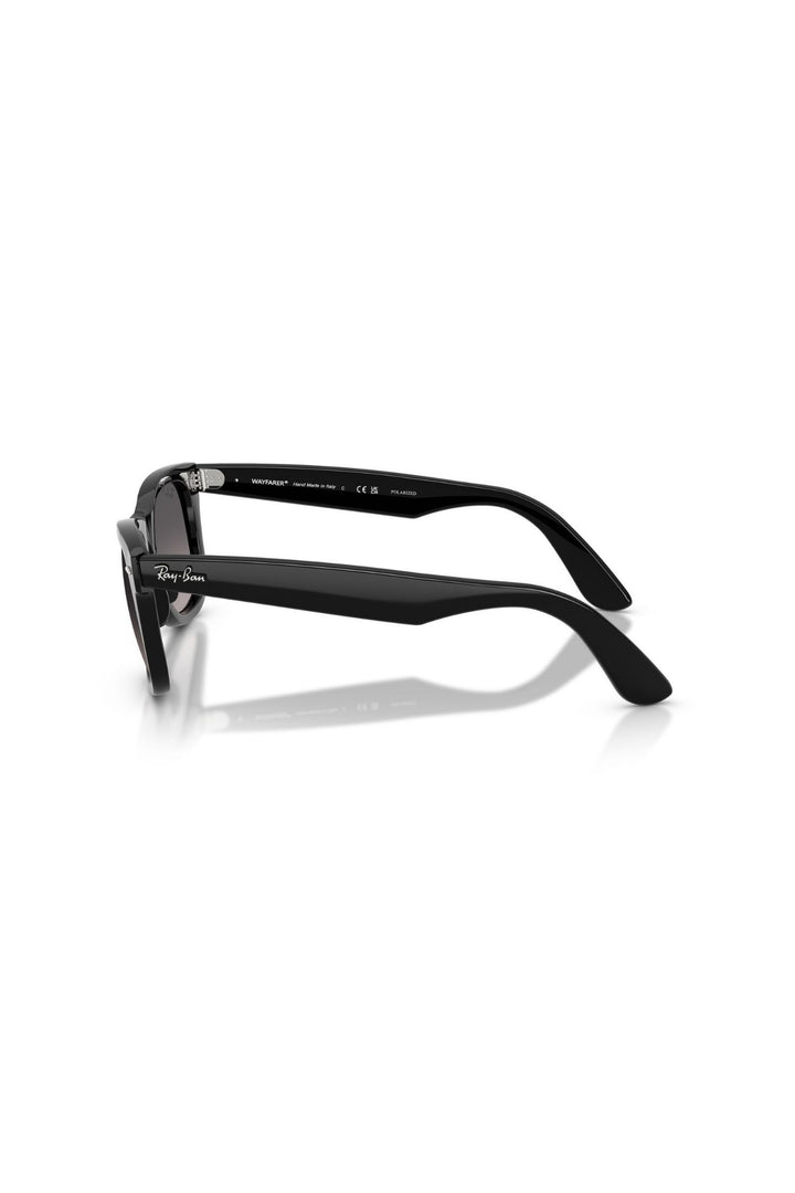 Square Frame/ Grey Lens - Black