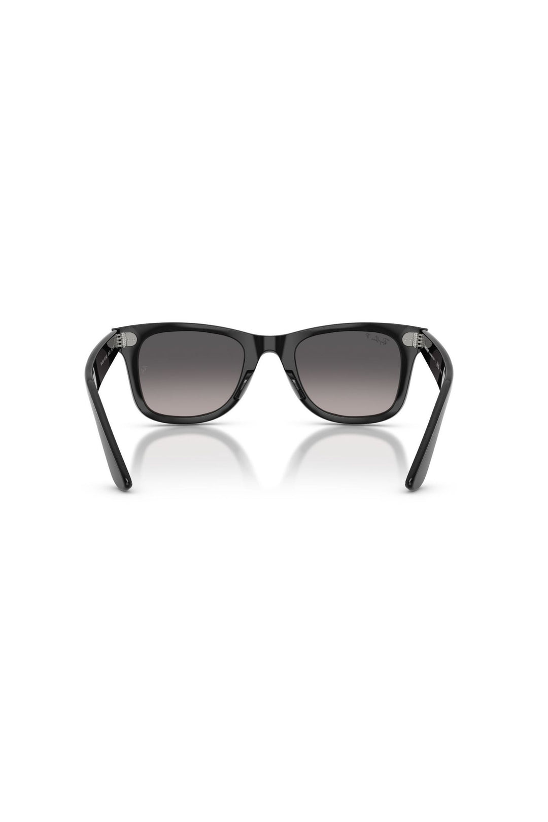 Square Frame/ Grey Lens - Black