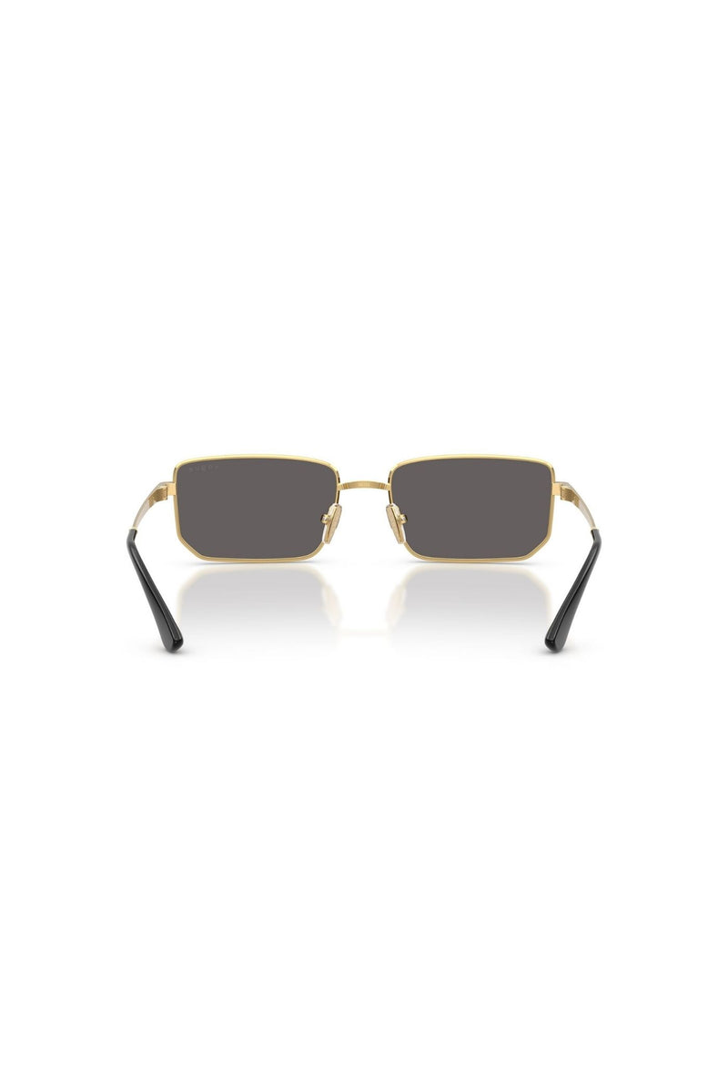 Oval Frame/ Purple Lens - Black