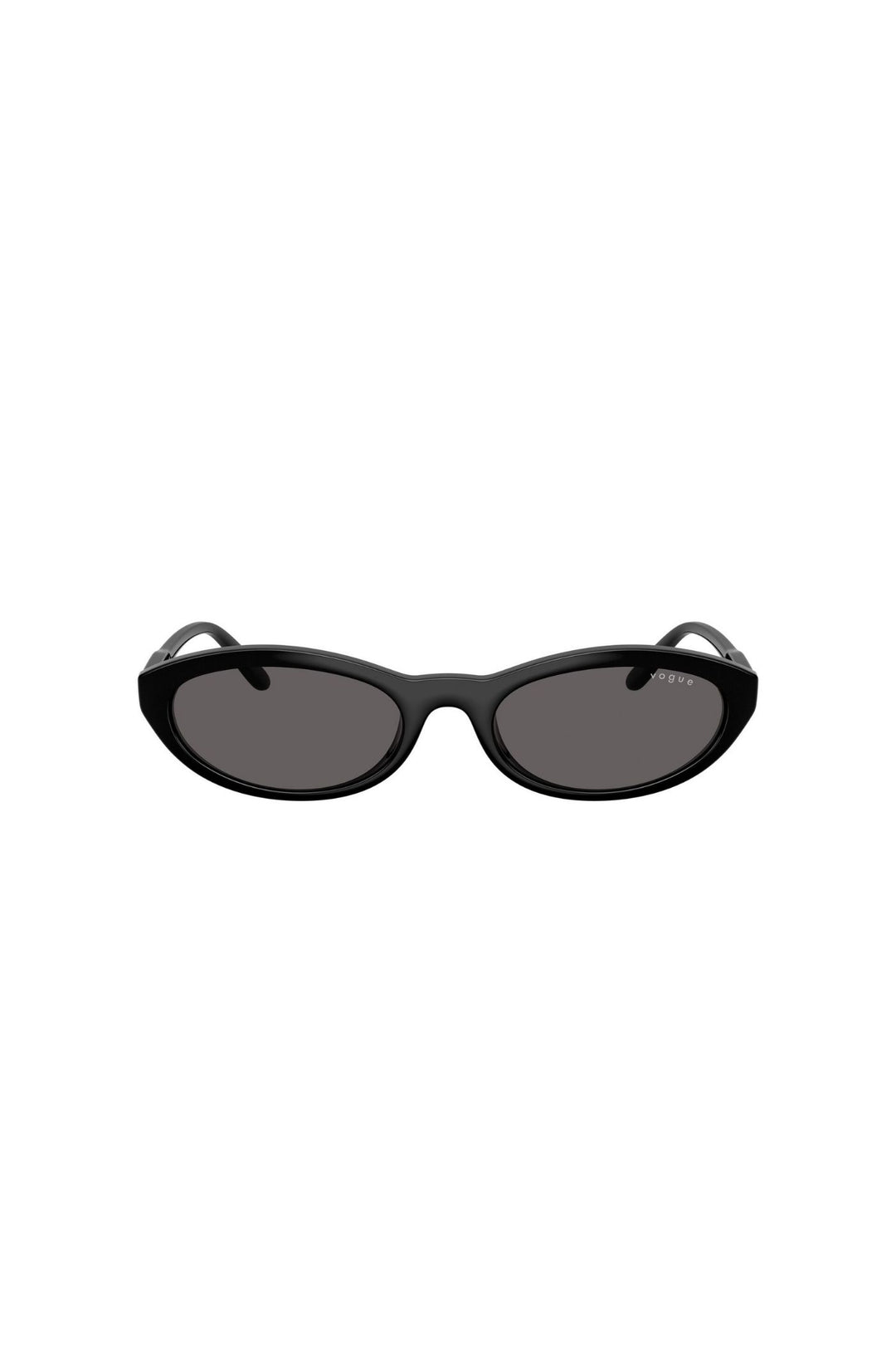 Oval Frame/ Grey Lens - Black