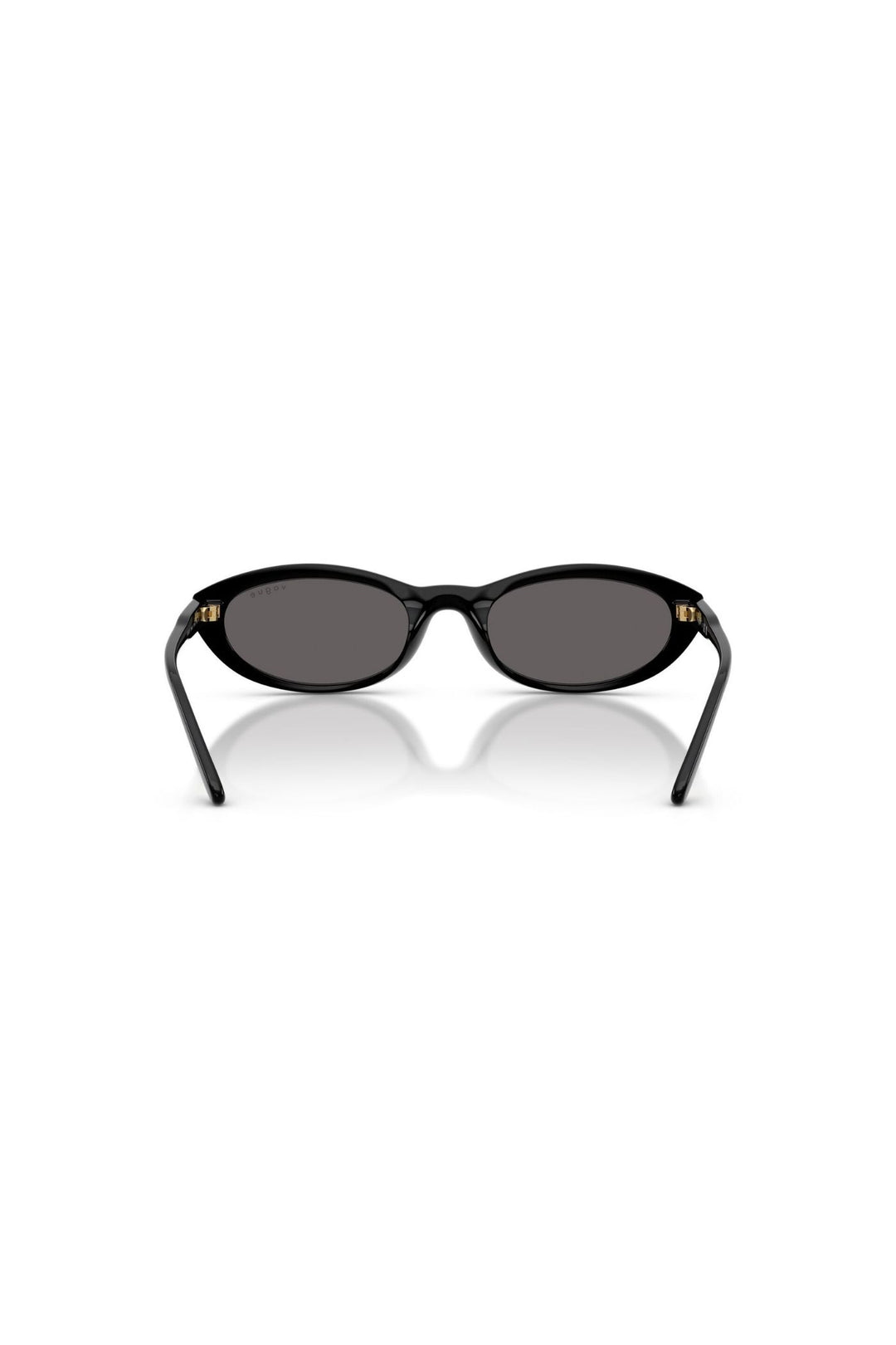 Oval Frame/ Grey Lens - Black