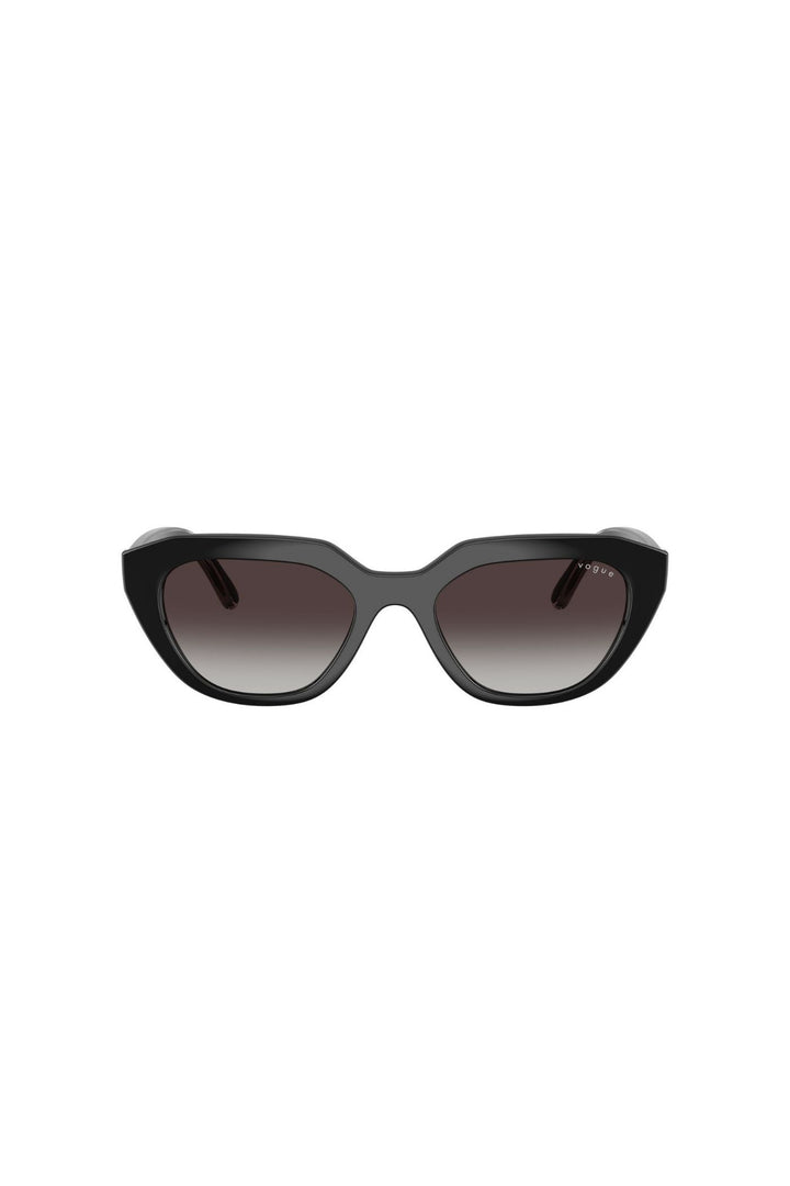 Irregular Frame/ Grey Lens - Black