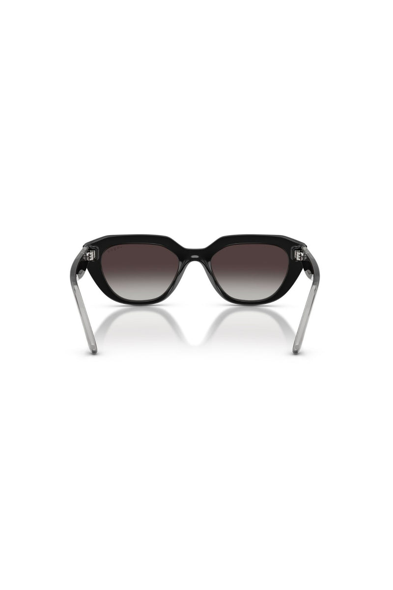 Irregular Frame/ Grey Lens - Black
