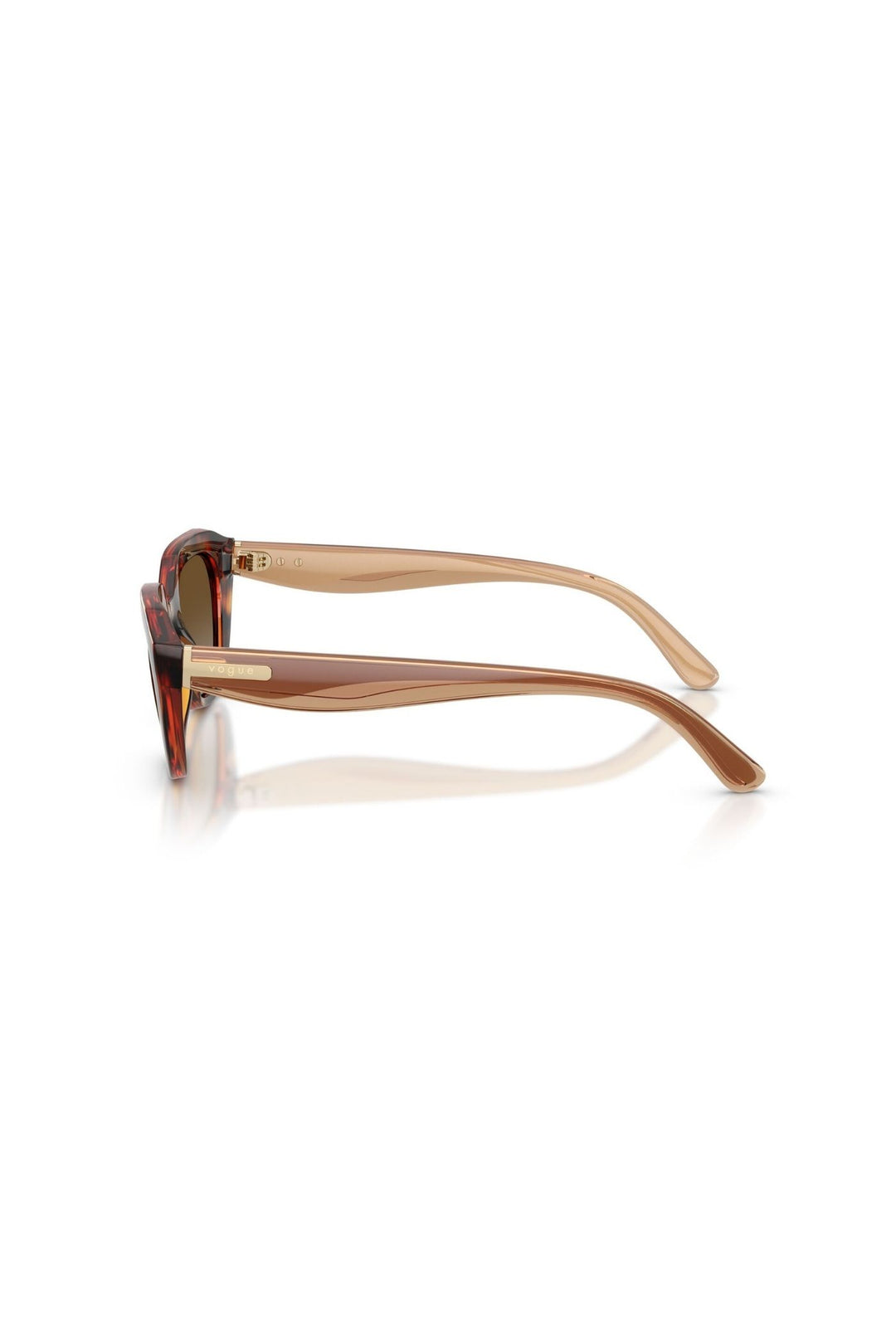 Irregular Frame/ Brown Lens - Brown
