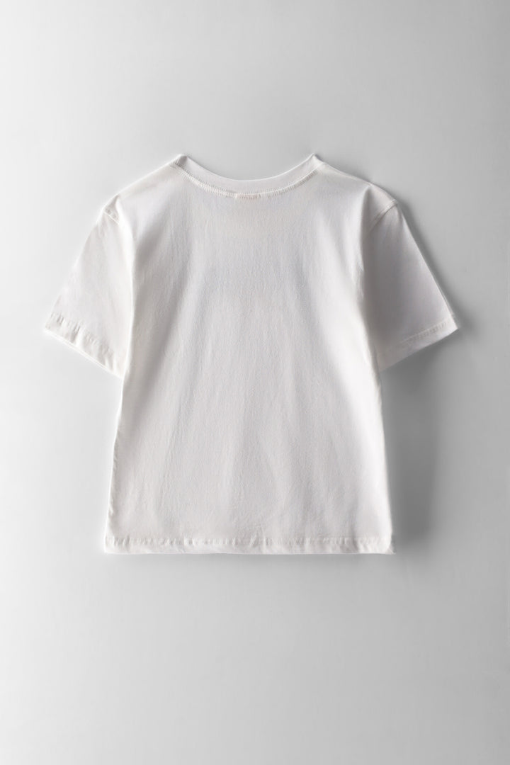 Boys Supporters T-Shirt - White