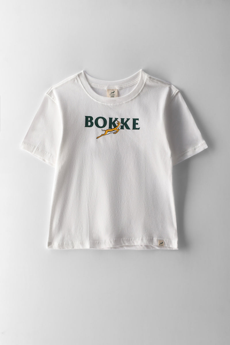 Boys Supporters T-Shirt - White
