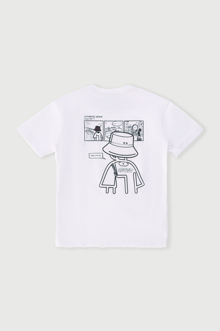 Pre-Boys Liam Tee - White