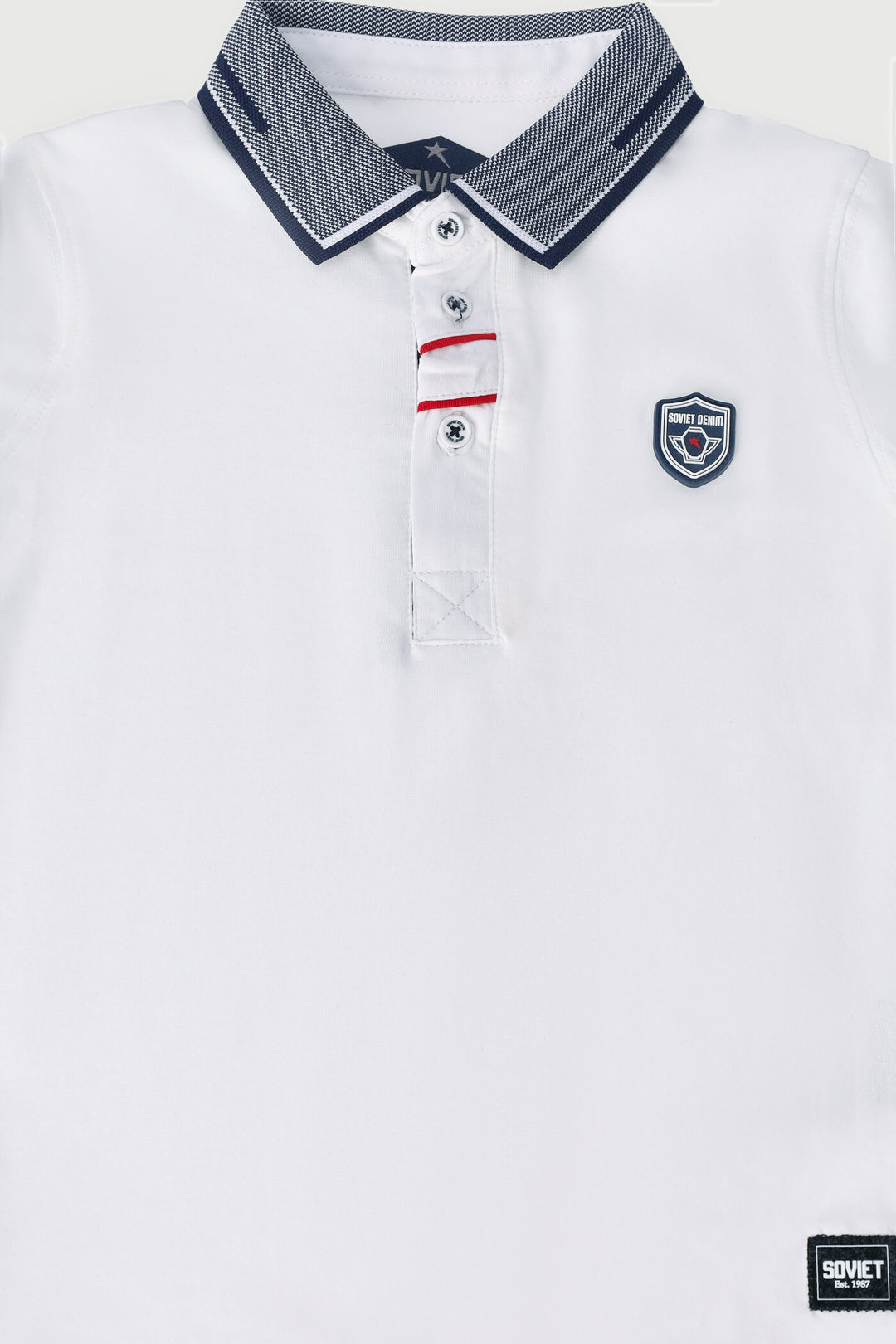 Pre-Boys Ledger Golfer - White