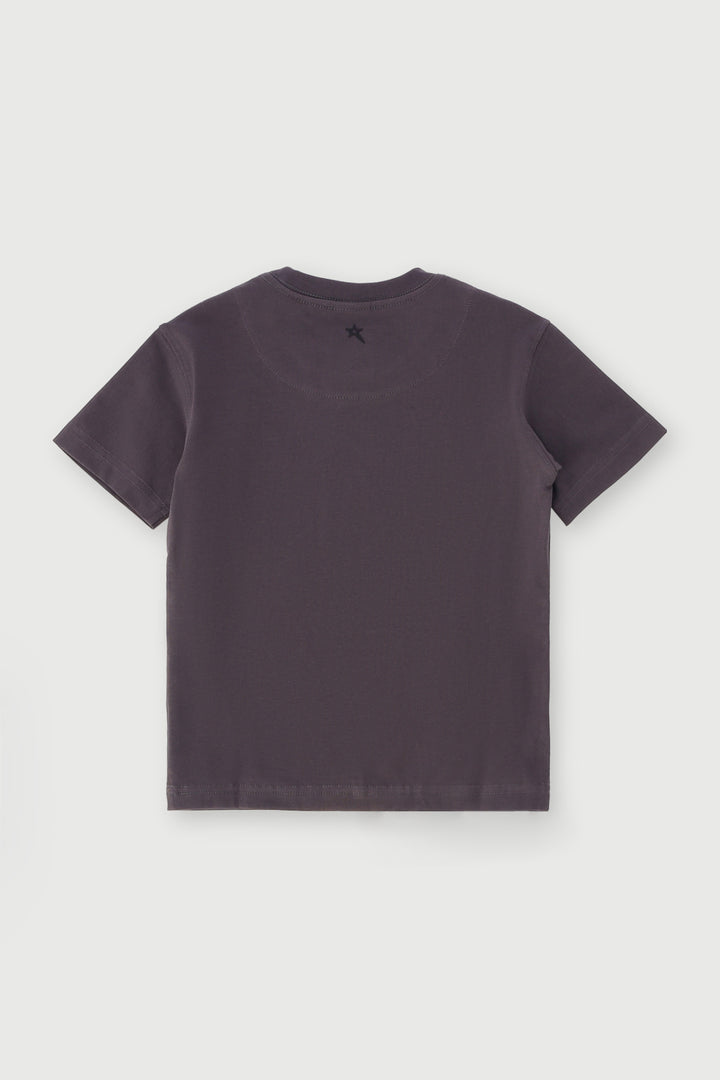Pre-Boys Penn Tee - Charcoal