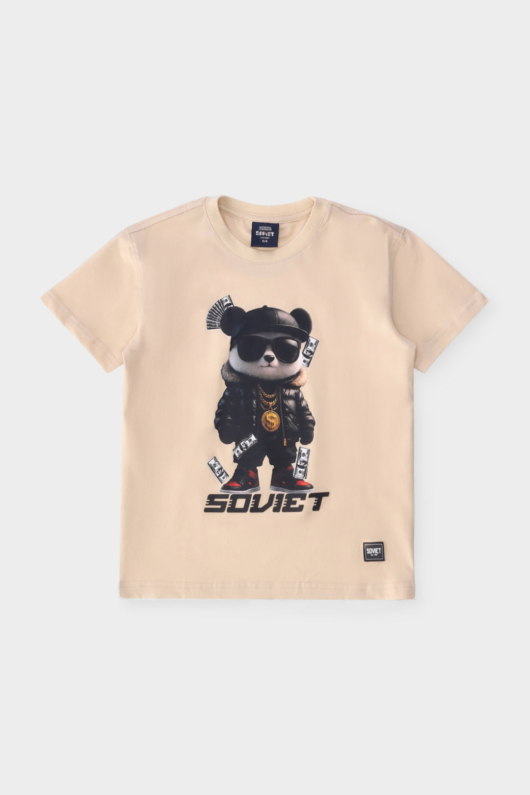 Pre-Boys Bale Tee - Ecru