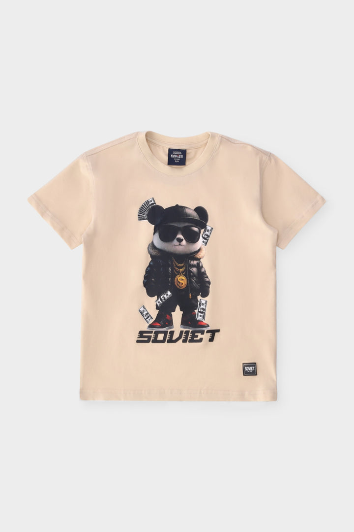 Pre-Boys Bale Tee - Ecru