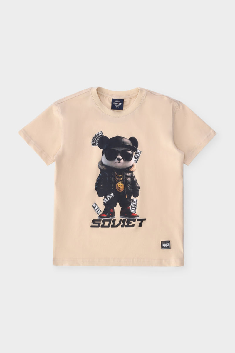 Pre-Boys Bale Tee - Ecru