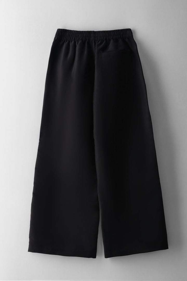 Girls Pipping Detail Sports Pant - Black