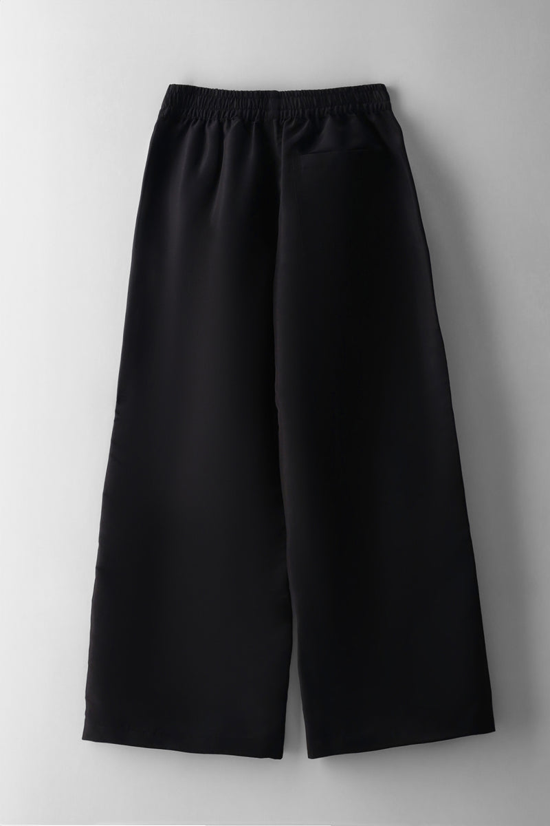Girls Pipping Detail Sports Pant - Black