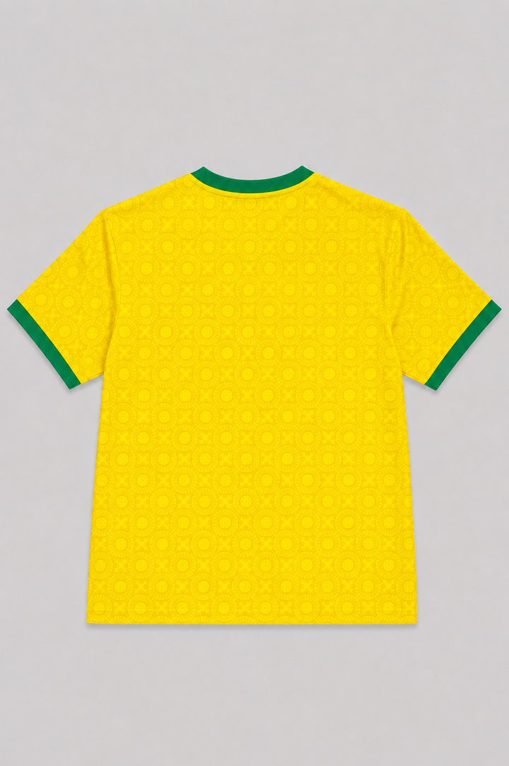 Mamelodi Sundowns Sports Mesh T-Shirt - Yellow/Green