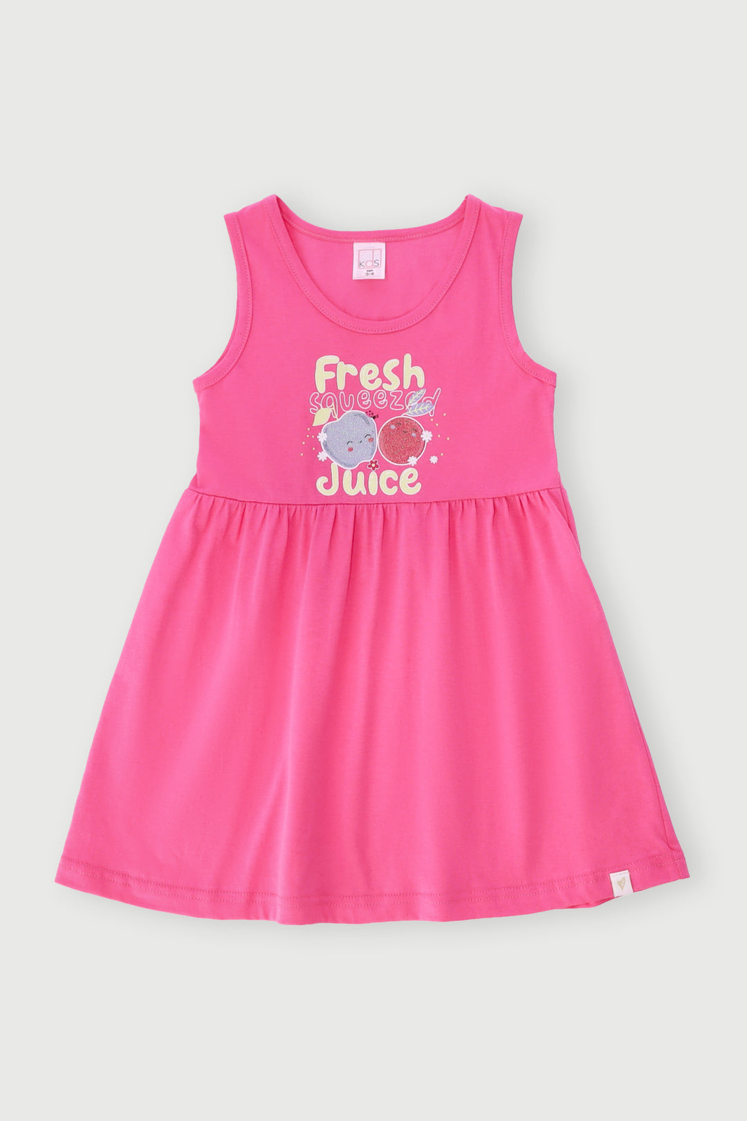 Pre-Girls Fruity Dress - Rose