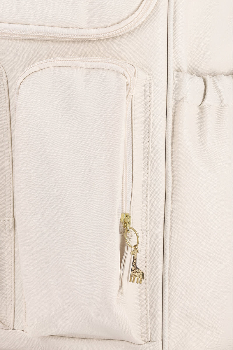 Giraffe Nappy Bag - Cream