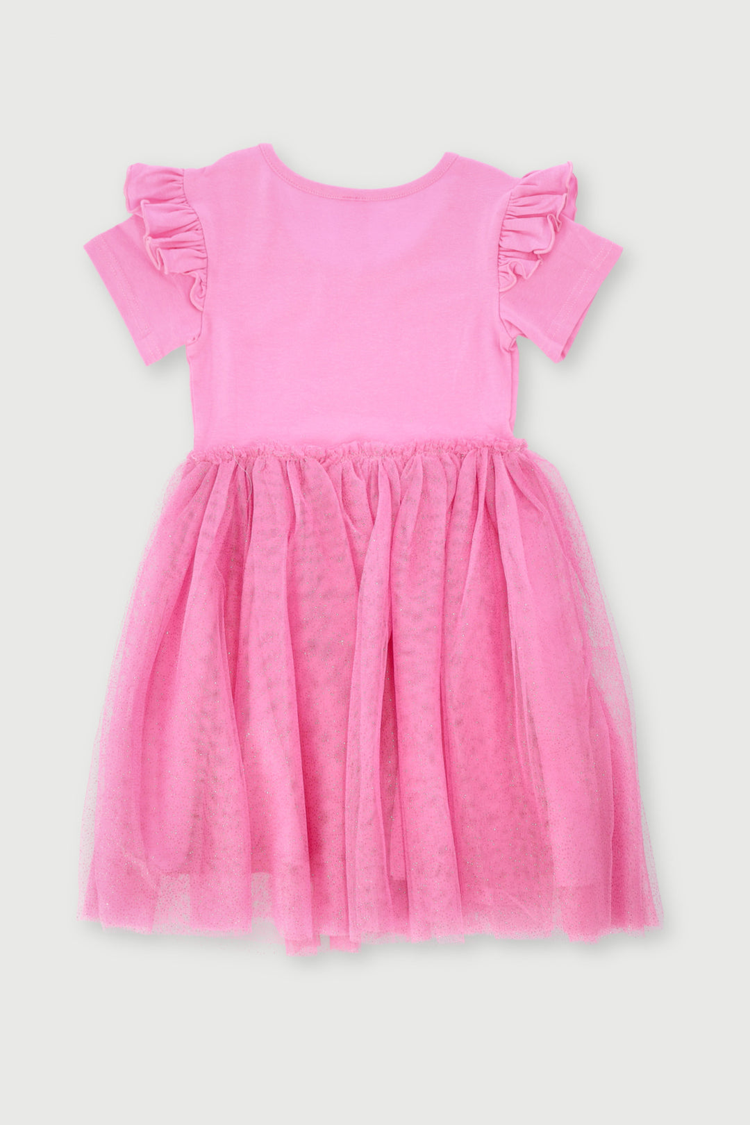 Pre-Girls Rainbow Party Dress - Pink