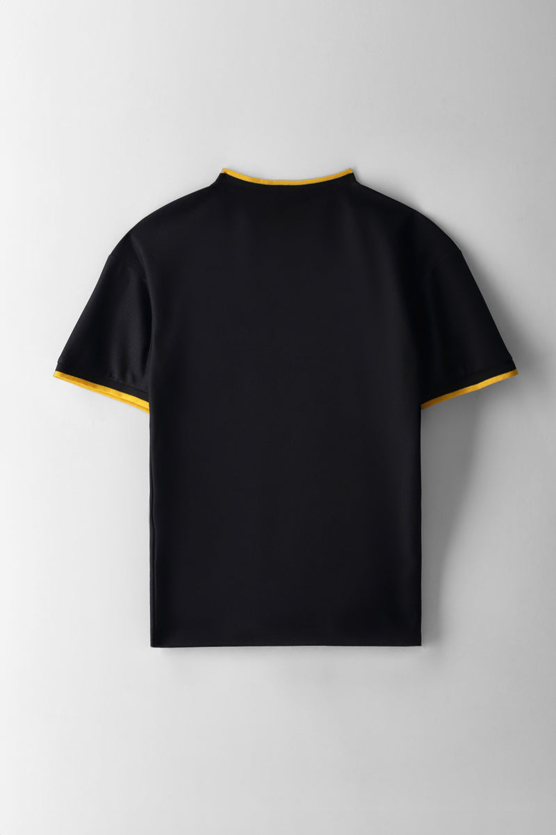 Boys Kaizer Chiefs Sports Mesh T-Shirt - Black