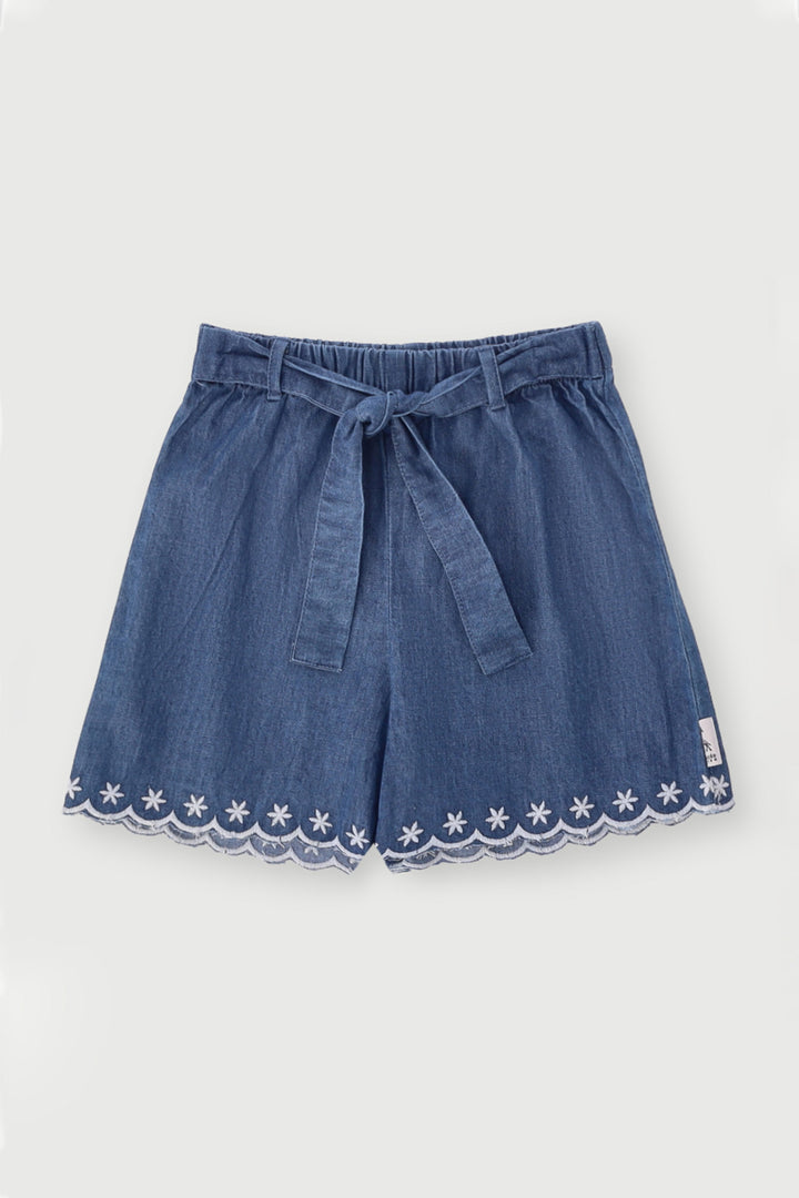 Keedo Baby Girls Fashion Shorts - Denim