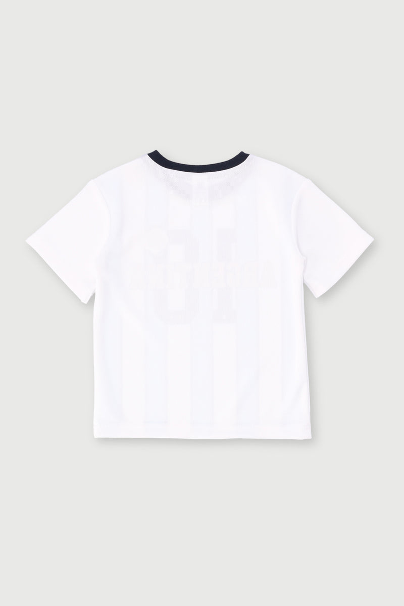 Pre-Boys Argentina Mesh 220GM Sports Tee - Blue